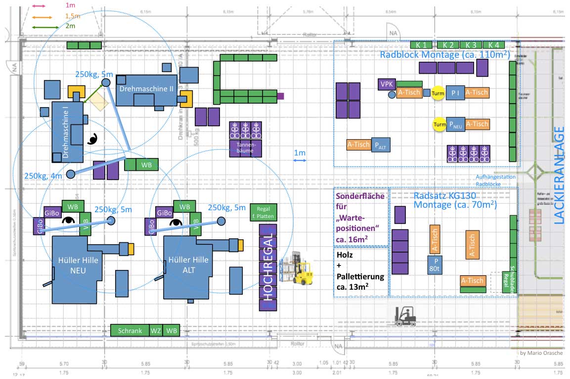 Production Iso Layout LEAN Production - An Engineering Case Study - IMIG